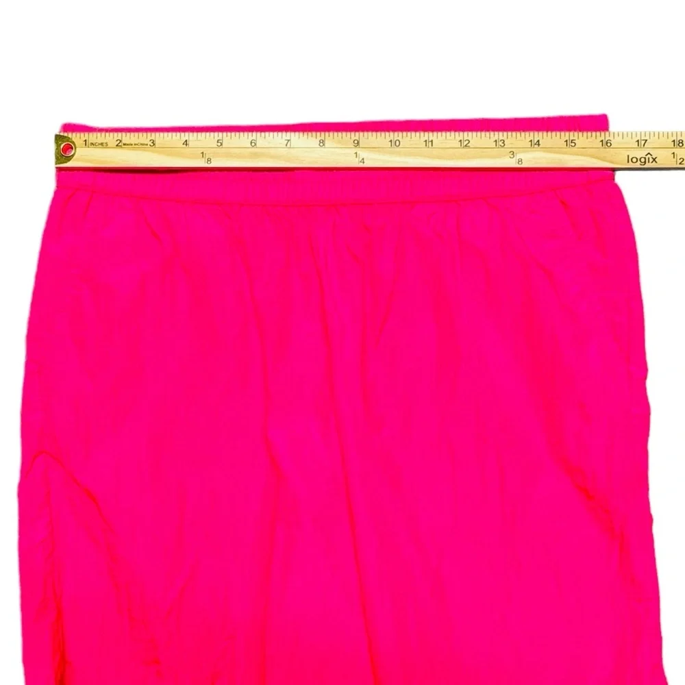 Future Collective‎ Alani Noelle Neon Pink Athletic Shorts Womens Medium Retro
